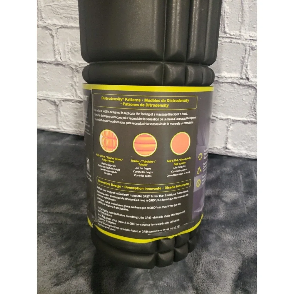 TRIGGERPOINT GRID 1.0 FOAM ROLLER BLACK/GREEN